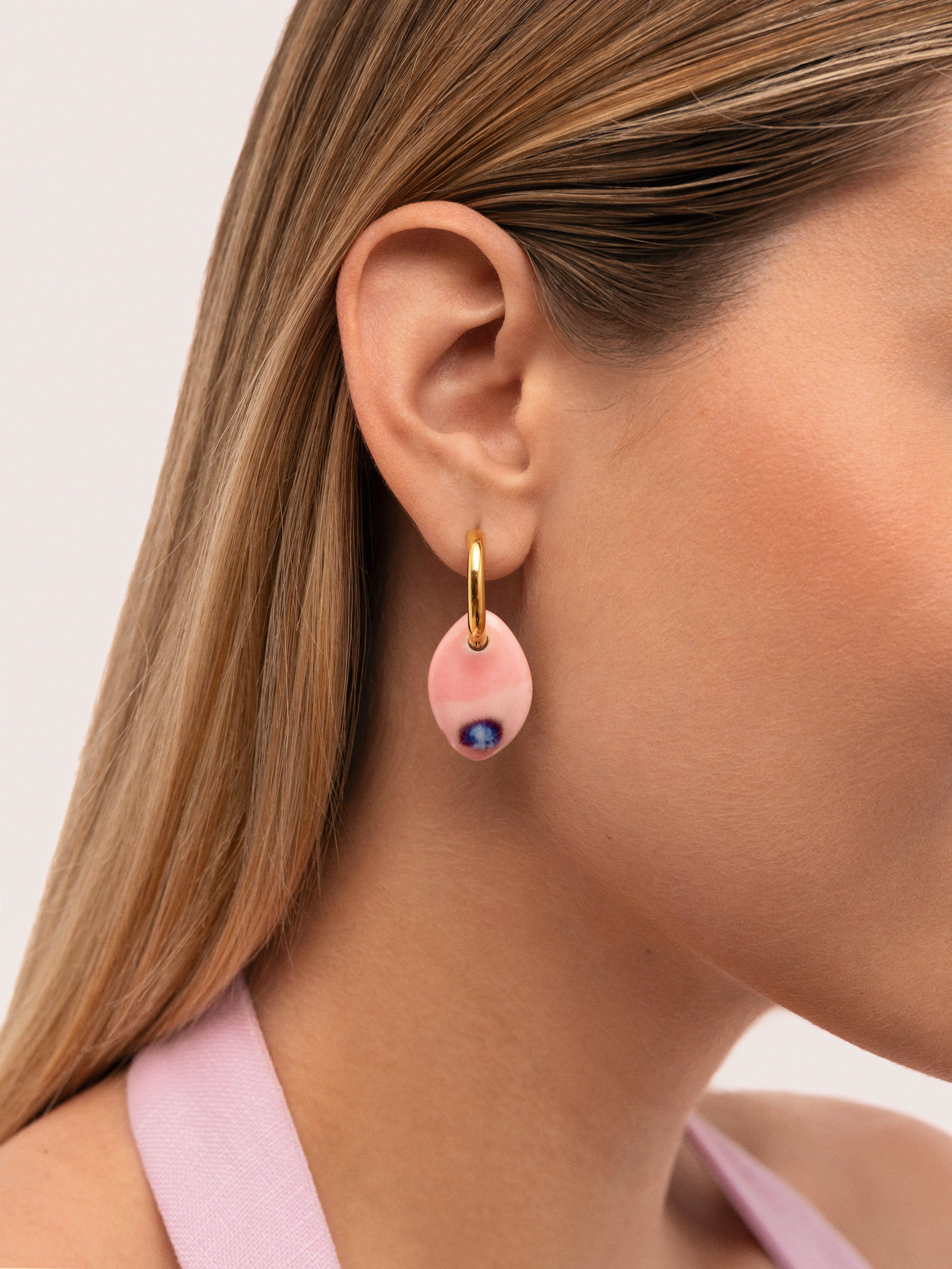 Mayari Earrings Steel Gold Plated