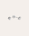 Pendientes Mini Spark 3mm Plata