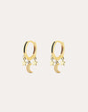 Pendientes Midnight Sky Baño Oro