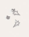 Pendientes My Star Plata