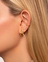 Pendientes Midnight Sky Baño Oro - vista 4