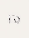 Nairo Stainless Steel Gold Hoop Earrings