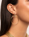 Ophelia Stainless Steel Gold Earrings 