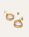 Oria Colors Gold Earrings