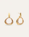 Oria Colors Gold Earrings