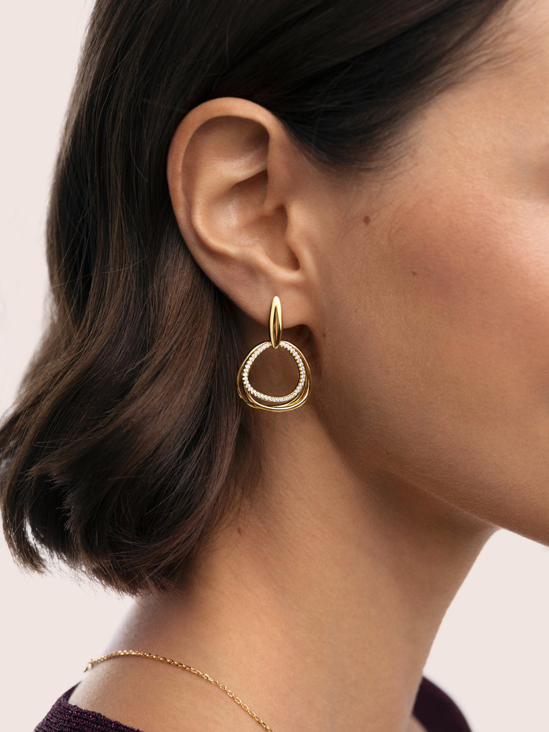 Oria Gold Earrings