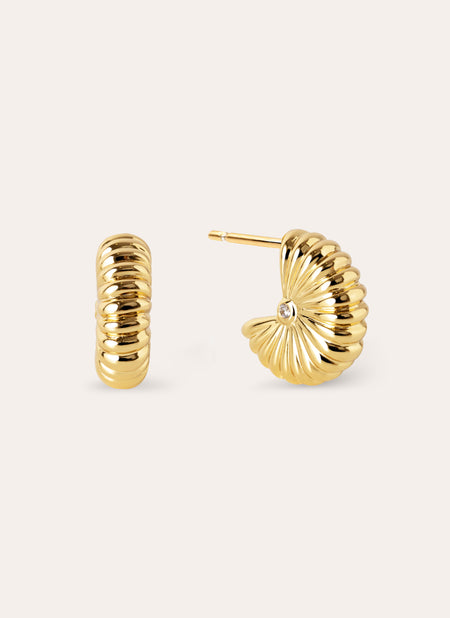 Port Gold Earrings 