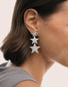 Shinning Stars Stainless Steel Earrings