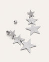 Shinning Stars Stainless Steel Earrings