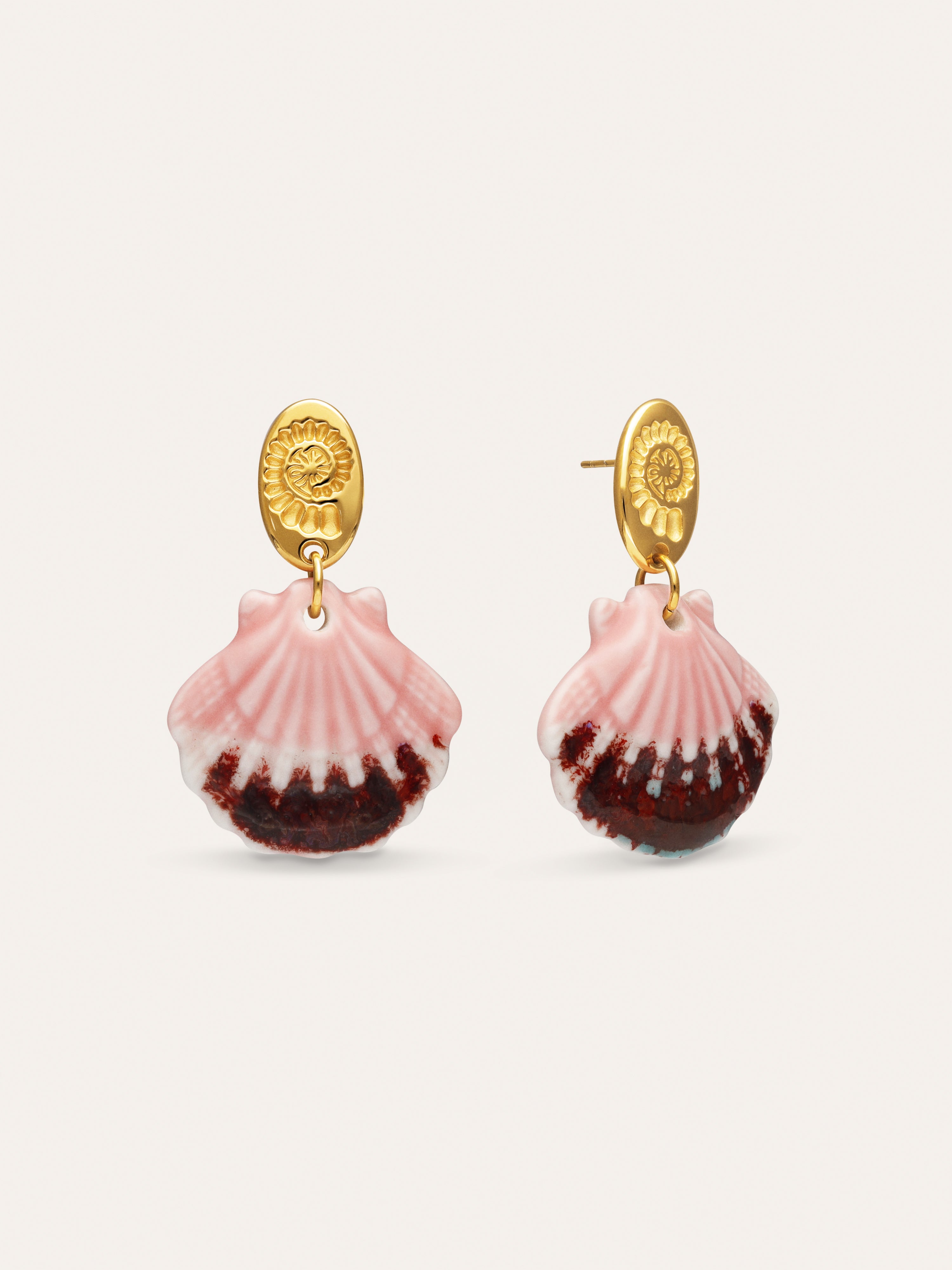 Pendientes Sira Acero Baño Oro