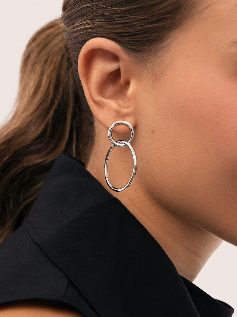Pendientes Sister Acero