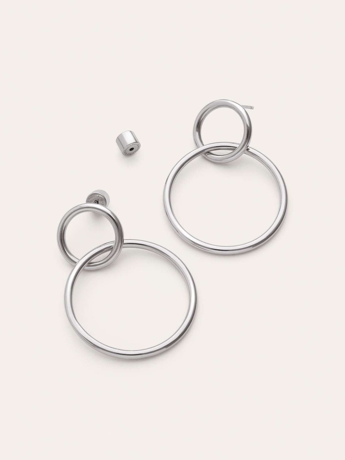 Imagen detalle de Pendientes Sister Acero