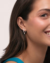 Pendientes Superstar Sparks - puesto en modelo
