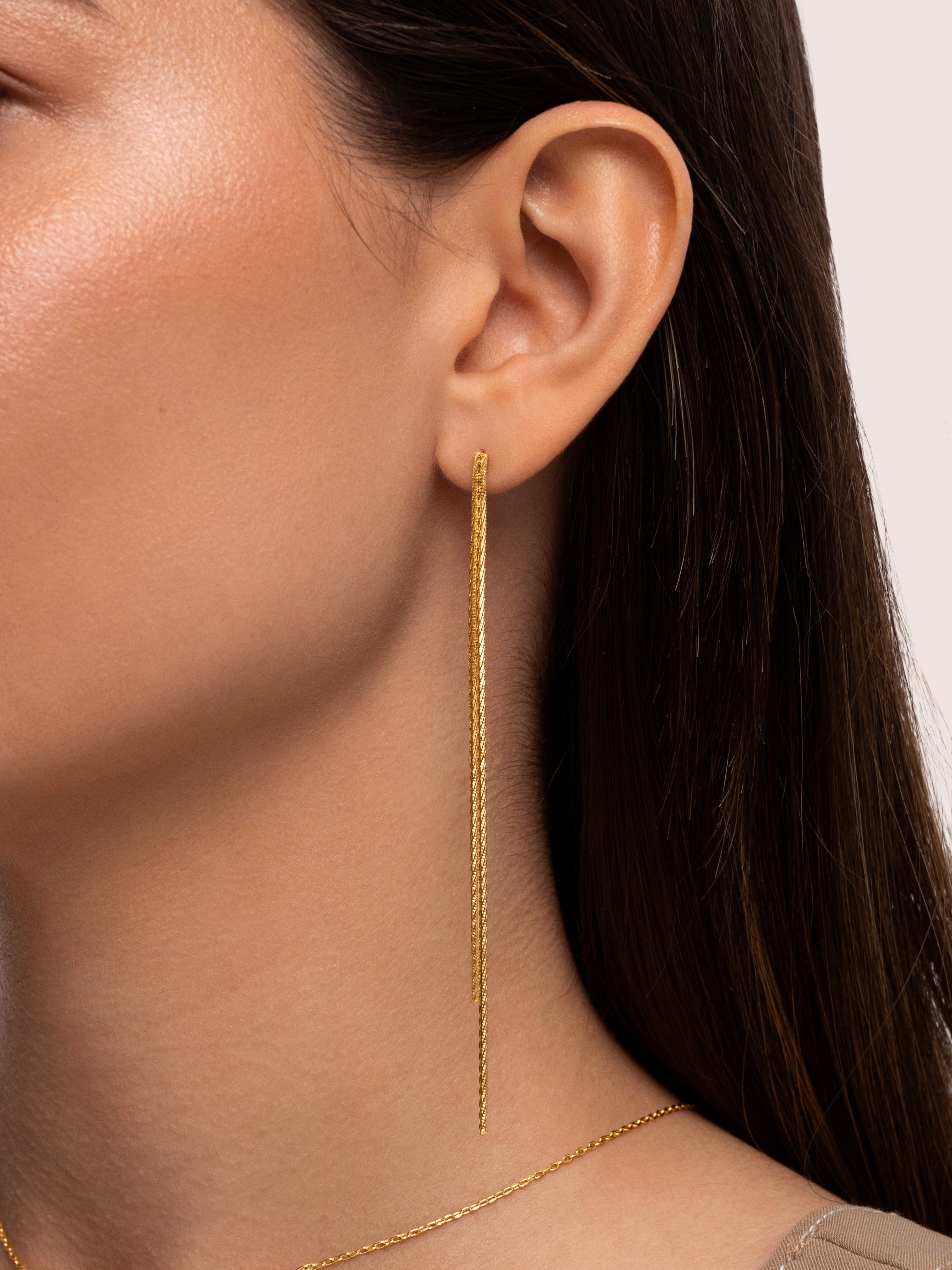Swing Gold Earrings