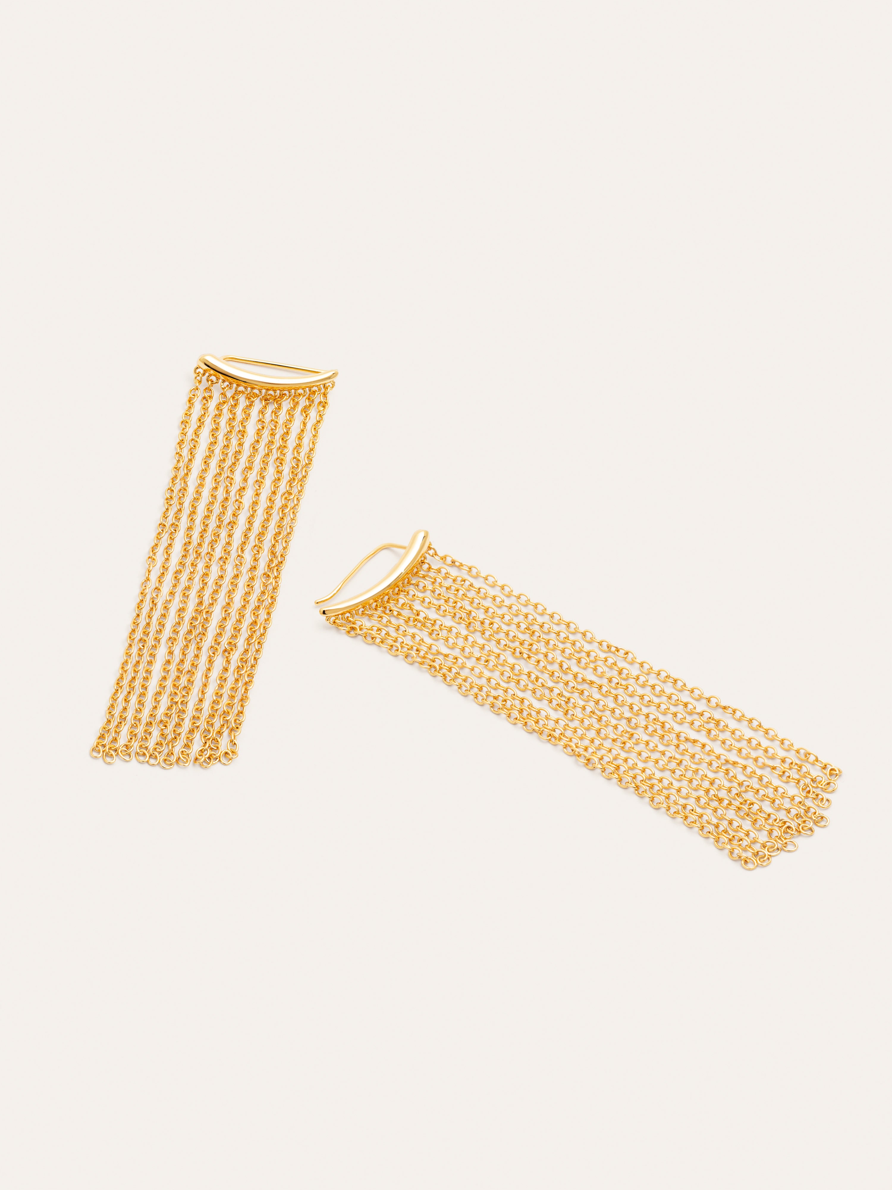 Tamara Cascade Gold Earrings 