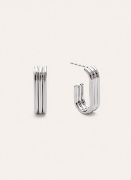 Pendientes Triple Urban Acero