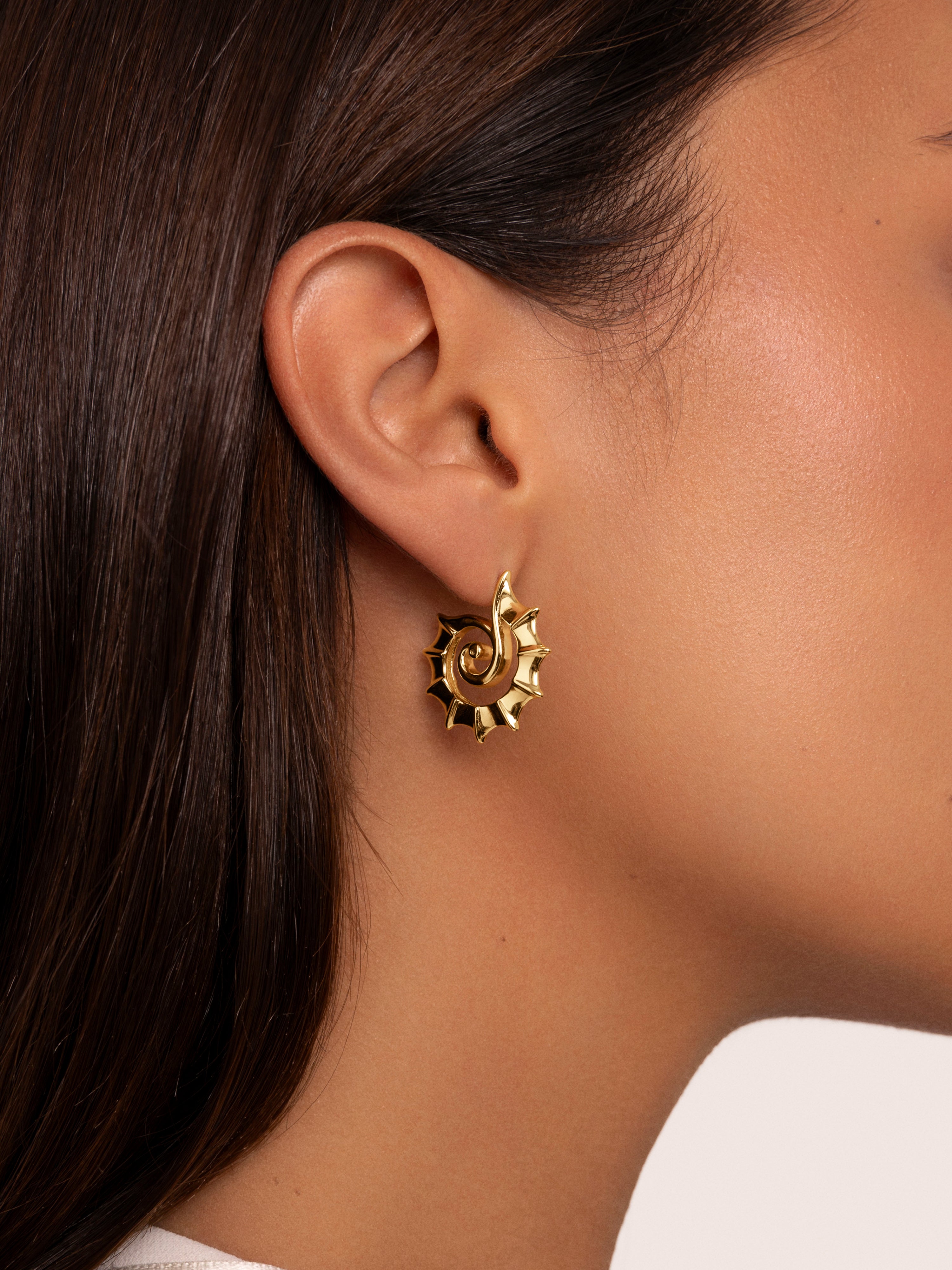 Tulum Gold Earrings 