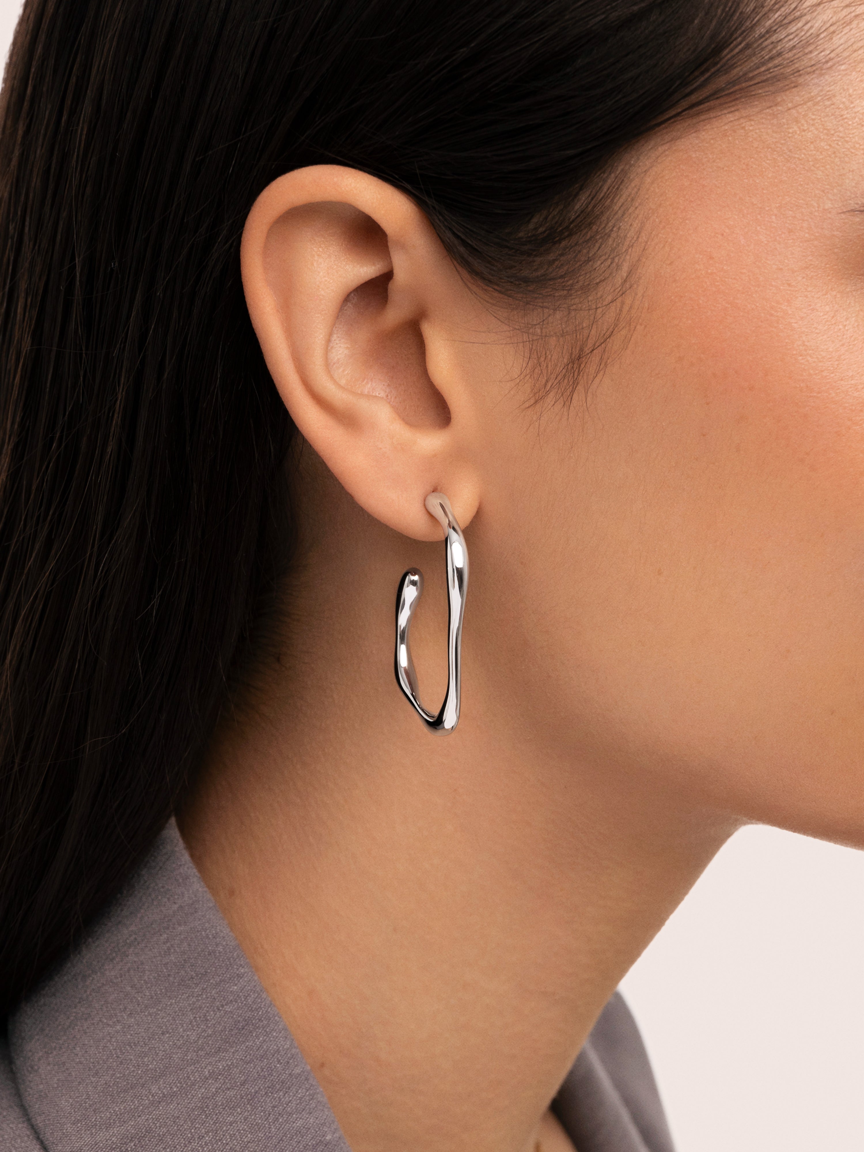 Vento Earrings Stainless Steel