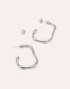 Vento Earrings Stainless Steel