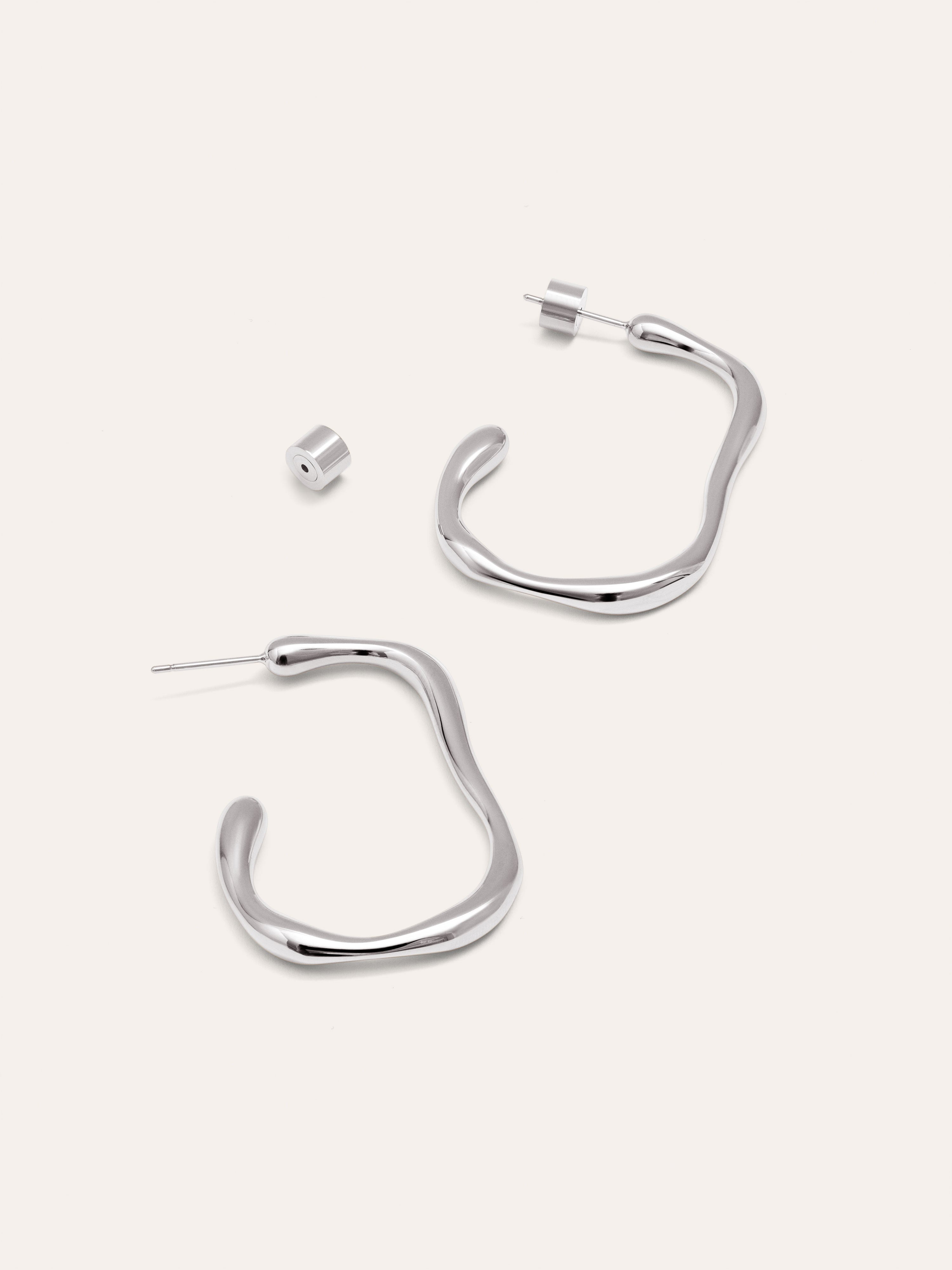 Vento Earrings Stainless Steel