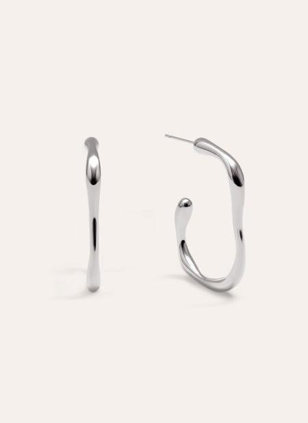 Vento Earrings Stainless Steel