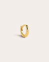 Single Hoop Earring Klein Spark S Gold-Plated