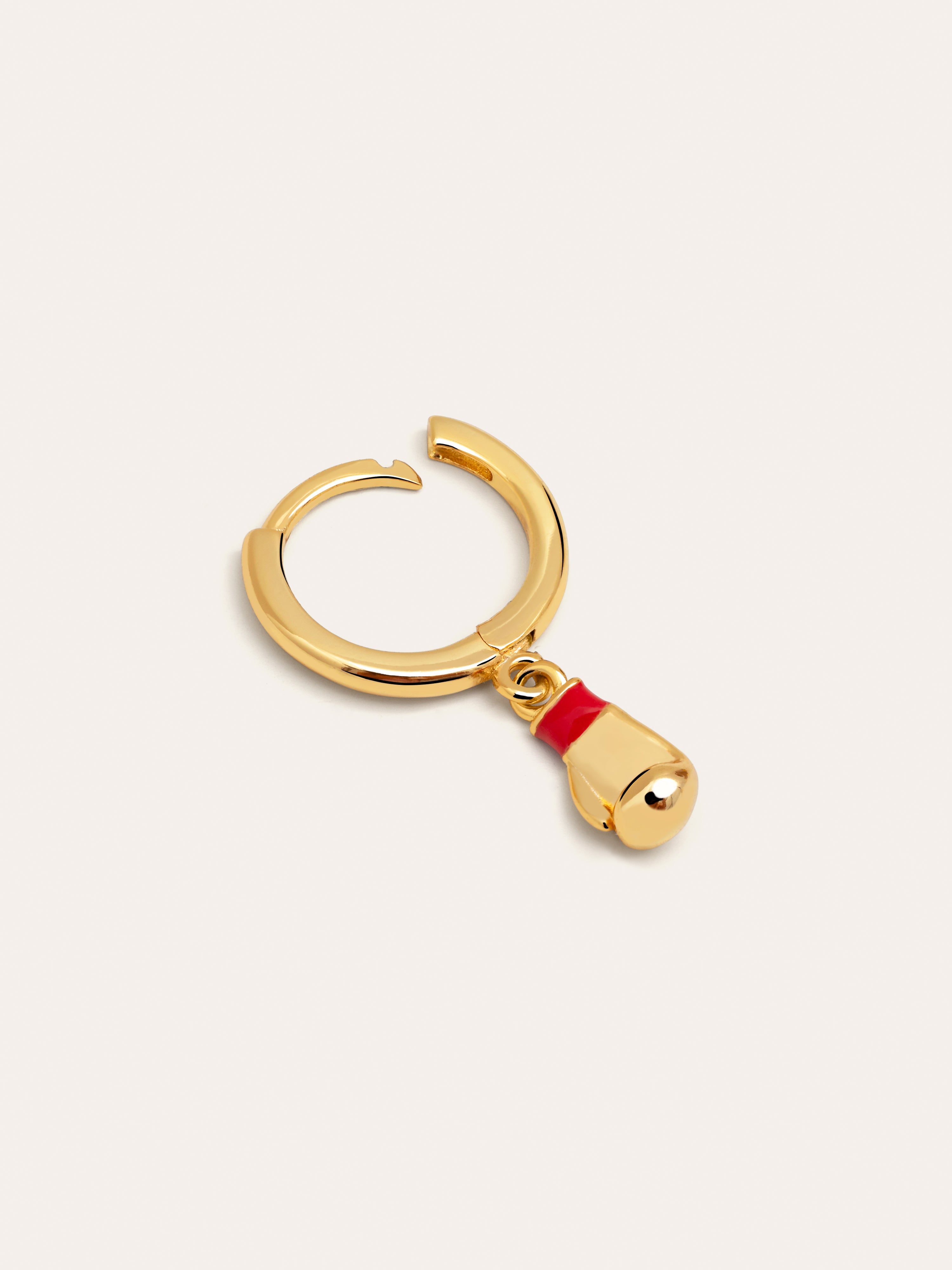  Boxing Gold Single Earring 