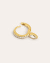 Gota Cleo Gold Single Earring