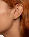 Point Gold Single Earring