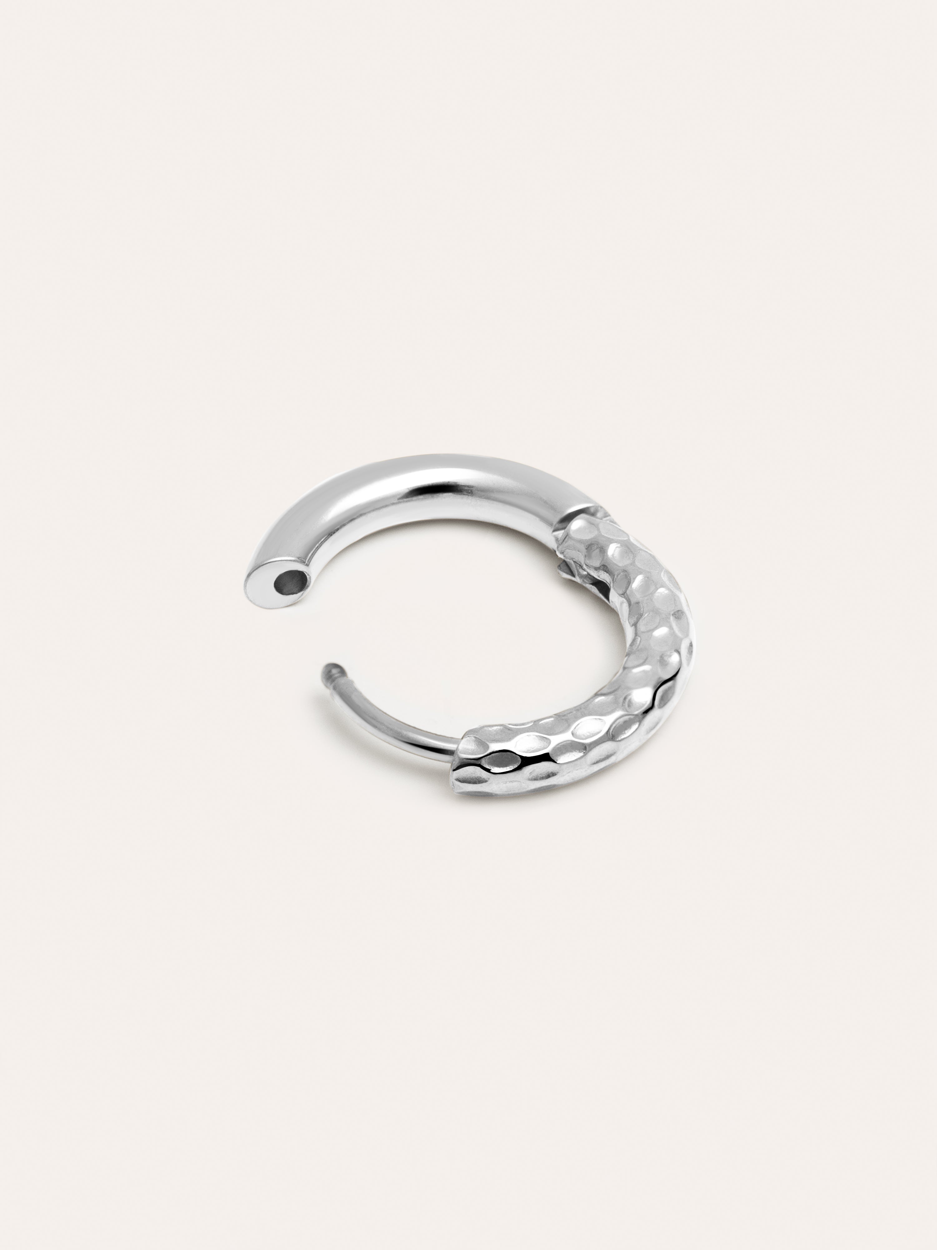 River S Stainless Steel Single Earring