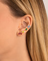 Bug Bee Gold Earrings 