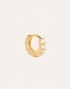 Single Hoop Earring Cleo S Gold Plated