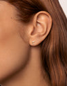 Comet Gold Single Earring