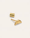 Croissant Gold Single Earring 