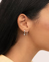 Dance Star Gold Hoop Earring