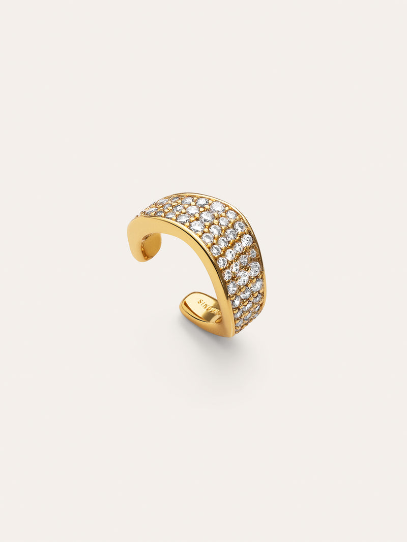 Scarlett Ear Cuff Gold Single Earring