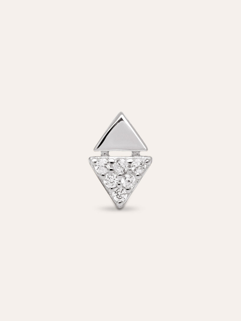 Pendiente Suelto Egypt Plata