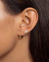 Colors Gold Hoop Earrings