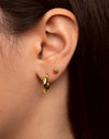 Strawberry Gold Single Earring 