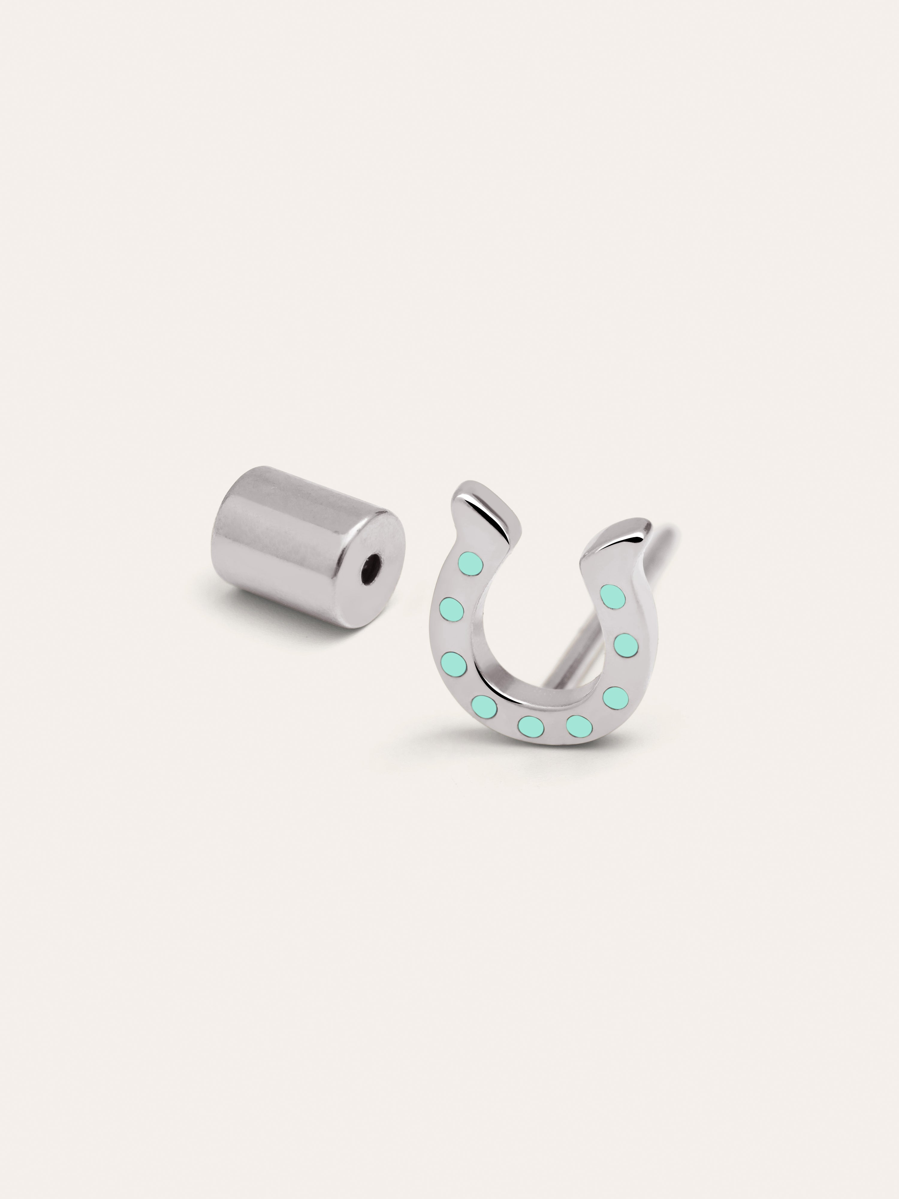 Horseshoe Single Earring