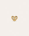 In Love Gold Single Earring 