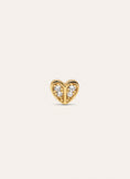 In Love Gold Single Earring 