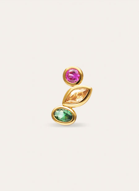 Leonor Gold-Plated Single Earring