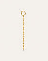 Long Lía Gold Single Earring 