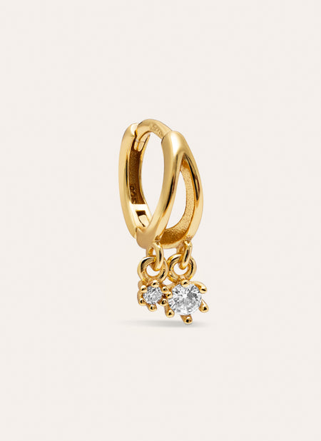 Luzia Gold Single Earring 