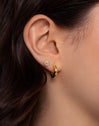 Daisy Gold Single Earring