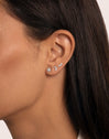 Pendientes Moon & Star Plata