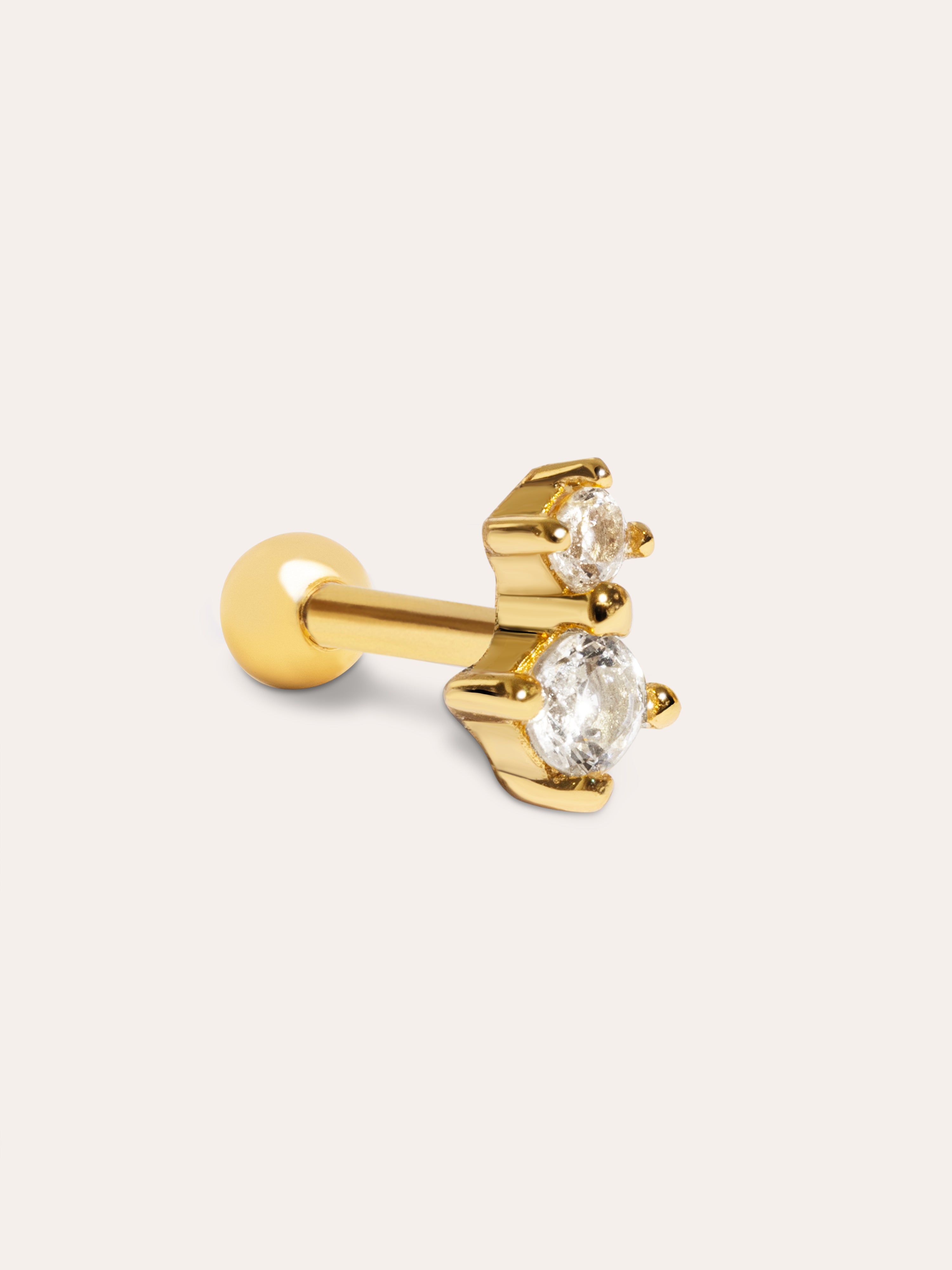 Petite Gold Single Earring