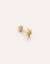 Polaris Gold Single Earring 