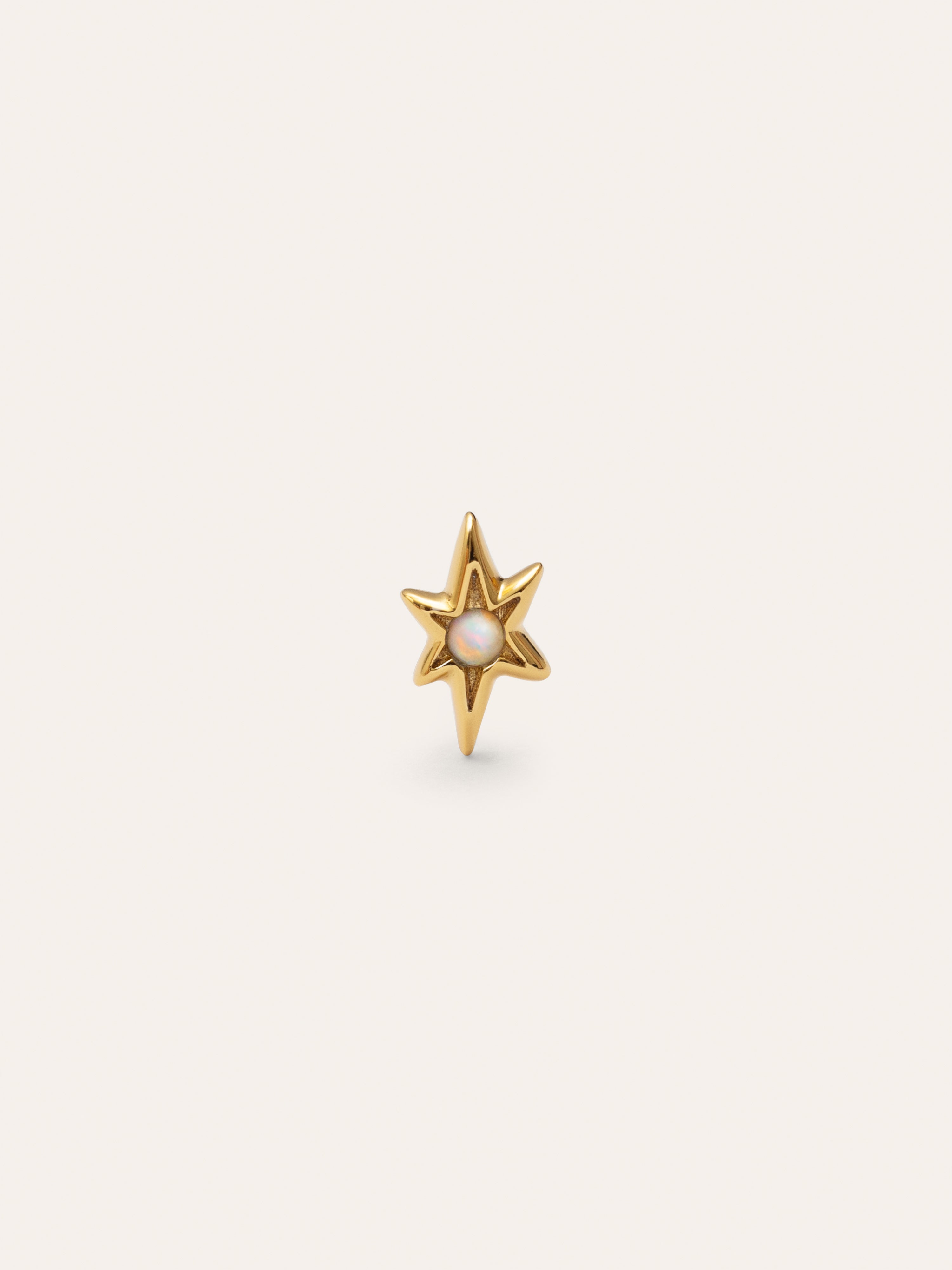Polaris Gold Single Earring 